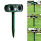 1x Solar Power Ultrasonic Pest Animal Repeller Garden Control Drive Yard A3O4