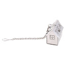 1pc Stainless Steel House Shape Tea Infuser Loose Leaf Tea Strainer Filter
