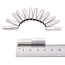 12Xarchery Broadhead Adaptor For Id 8Mm Arrow Shaft Aluminum Sleeve Adapter A ME