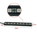 SMD5050 RGB LED Flexible Light Strip Bluetooth Car Interior Footwell Lamp