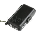 Fishing Lure Bait Tackle Waterproof Storage Box Bag Case With 9 Compartments New