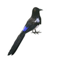 Artificial Decorative Bird Realistic Magpie for Home Garden Yard Decoration