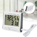 1Pcs Digital Wireless Indoor Outdoor LCD Hygrometer Thermometer Newest Useful