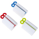 Plastic Rolling Tube Toothpaste Seat Holder Rotate Bathroom Rotate Squeezer   Z