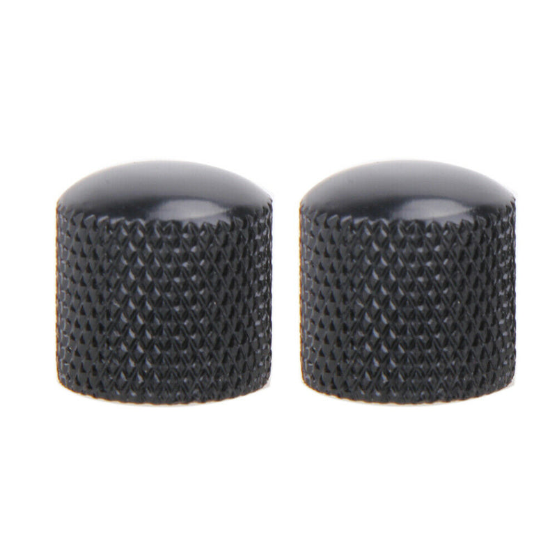 4pcs Electric Bass Guitar Volume Tone Control Knobs Dome Knobs Guitar Parts