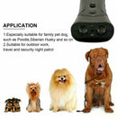 1Ultrasonic Anti Bark Control Stop Barking Away Pet Repeller Training Dog I4Z2