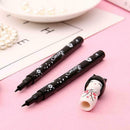 Vloeibare Eyeliner Pen Waterdichte Zwarte Eyeliner makeup Eye Tools Potlood U1B0