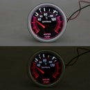 52mm White LED Water Temperature Temp Gauge Meter with Sensor Smoke Face T Hj Bj