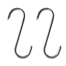 2 Pack of Stainless Steel Meat Hook / Utensil Pan Hanger Sausage Hanging Kitchen