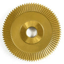 1Pc Titanium Coated Key Machine Cutter 70X7.3X12.7Mm 80T Hss Key Duplicate