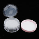 10G Empty DIY Makeup Loose Powder Case Cosmetic Blush Glitter Container Pink