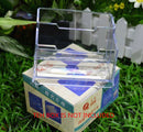 Plastic 2 Tier Business ID Card Desk Stand Holder Desktop Office Shelf3C