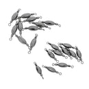 20pcs Fishing Rigs Barrel Swivels Quick Sinker Fishing Accessories 0.5/0.3 High