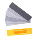 Handheld Polishing Tool Grit 400 - 2500 Sticky Back Sandpaper Kit for Gundam