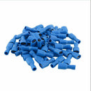 100pcs Male Female Spade Connectors Insulated Wire Cable Crimp Terminals Blue