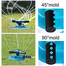 Outdoor Lawn Sprinkler 360 Degree Automatic Rotating Portable Lawn Sprinkle J7S5
