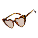 6pcs Heart Frame Sunglasses Retro Style Shades Party Club Eyewear Streetwear
