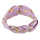 Baby Elastic Headbands with Hair Bows (Cross Light purple)