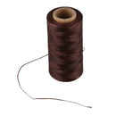 260M 150D 1MM Leather Sewing Waxed Wax Thread Hand needle Cord Craft DIY Ne Y6L4