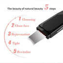 Ultrasonic Scrubber Shovel Skin Machine Vibration Ion Removal Blackhead Cle