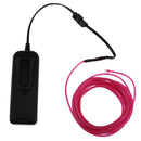 2 Pieces Luminescent LED Glow EL Wire String 3 Meter Light