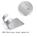 1Pcs Razor Holder Stainless Steel Wall Shaver Shelf Bathroom Wall Razor Rack Hn