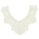 Cotton Flower Neckline Lace Collar Venice Applique Sewing Trim For Women