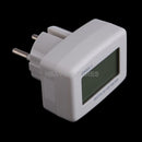Blue LCD Volt Meter AC 80-300V For 110V 120V 220V 230V 240V EU Style Plug hv2n