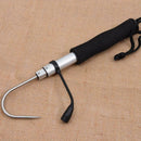 Telescopic Sea Fishing Gaff Stainless Aluminum Alloy Spear Hook Tackle