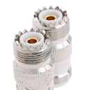 1 x N female to UHF female SO-239 SO239 jack straight RF adapter connect JR