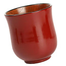 Japanese Wooden Milk Beer Mug Souvenir Tea Beer Cup Mug Drink Tankard Red