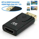 HOT Display Port to HDMI Male Female Converter Adapter DisplayPort DP to HDMI US