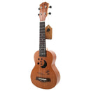 Soprano Ukulele 21 inch Sapele Star Pattern Ukulele 4 Nylon Strings Hawaii