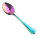 10x Stainless Steel Tea Spoons Coffee Cafe Cutlery Latte Teaspoons Colorful