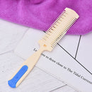 Hair Cutting Trimmer Razor Blade Comb For Thinning Bangs Long Beauty Hair Cut LJ