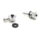 2pcs Guitar Strap Lock Pins Peg Metal for Acoustic Electric Guitar Ukulele  E7X1
