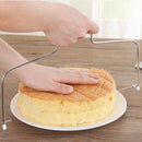 Single Line Adjustable Stainless Steel Cake Cut Slicer Decorator Baking Tool Hn