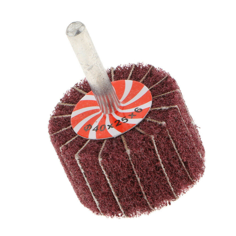 40x25x6mm , Keen-brite Non Woven Abrasives Interleaf Flap Wheel Grinding