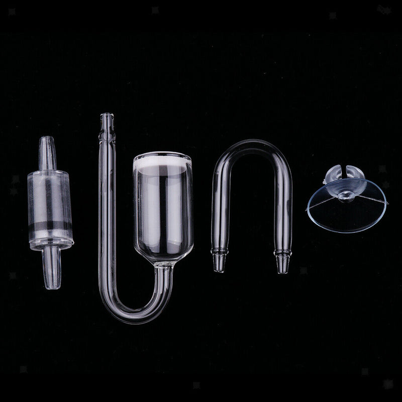 Atomiser Diffuser With Valve Glass Pipe And Sucker System Carbon Dioxide Reactor