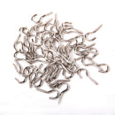 200x Mini Screw Eye, 6mm Diameter Eye Screws 50PCS Metal Eye Hook Eye Shape