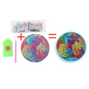 DIY Diamond Painting LED Light Special Shaped Full Drill Lamp (Rose AA175)