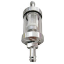 Fuel Filter Motorcycle Metal Gasoline Inline Oil Cleaner Accessroy Practical