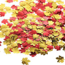 200pcs Aluminum Foil Maple Leaf Shaped Confetti Romantic Wedding Supplies