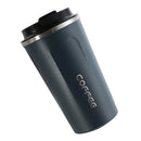380ML Heat Preservation Coffee Mug Stainless Steel Travel Portable Mug Coff T5W6