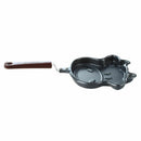 Kitchen Cow Head Design Black Frying Pancakes Pan J3M6