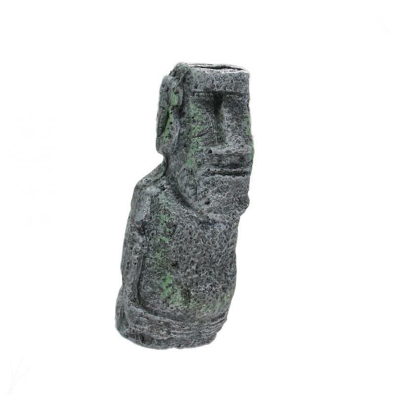Fish Tank Aquarium Ornament Roman Sculpture Fish Hideouts Stone Places S