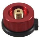 Outdoor Camping Picnic Stove Split Converter Mini Gas Bottle Adapter Burner