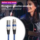 3 Pin XLR Male to Female Extension Cord Cable Wire for Speaker Microphone 6mm