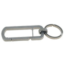 Titanium Alloy Key Chain Ring Carabiner Hook Belt Buckle Outdoor Tools 28mm