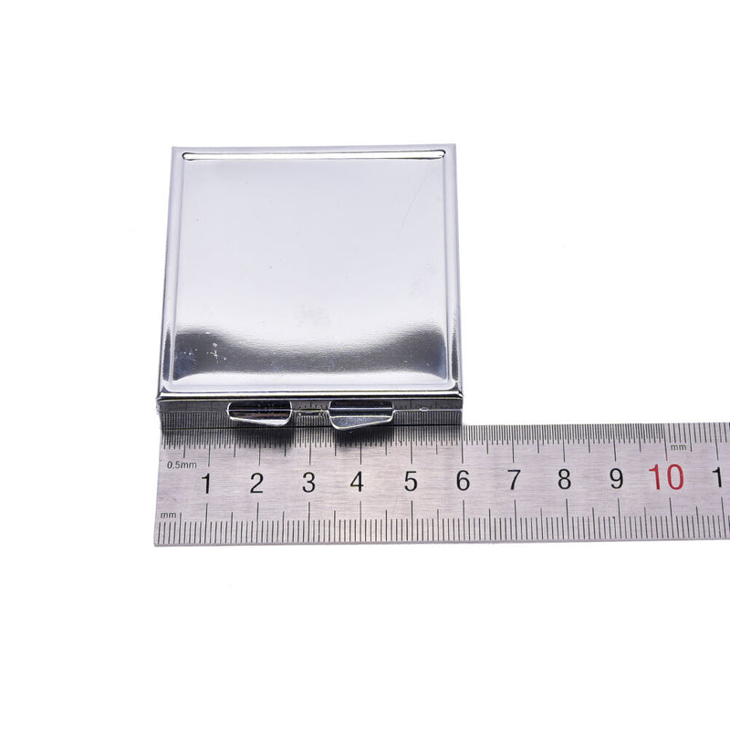 Mini Travel Metal Pill Box Medicine Drug Vitamin Tablet Organizer Container  Gw